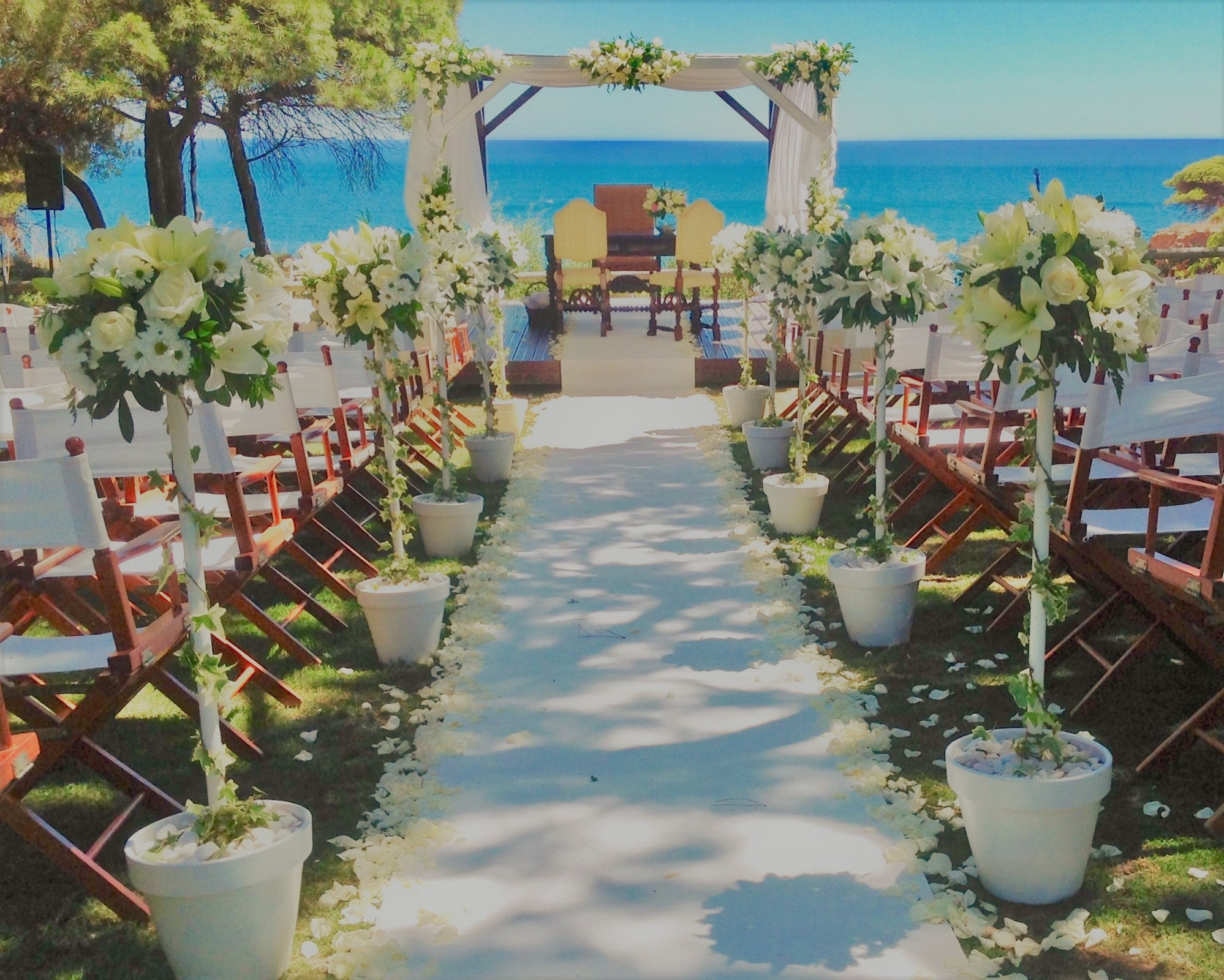 Wedding flowers in Pine Cliffs